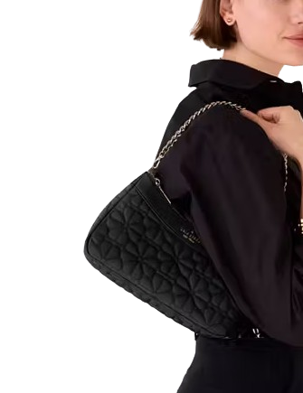 Kate Spade New York Spade Flower Quilted Nylon Convertible Crossbody