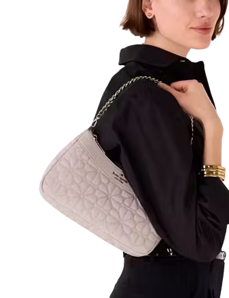 Kate Spade New York Spade Flower Quilted Nylon Convertible Crossbody