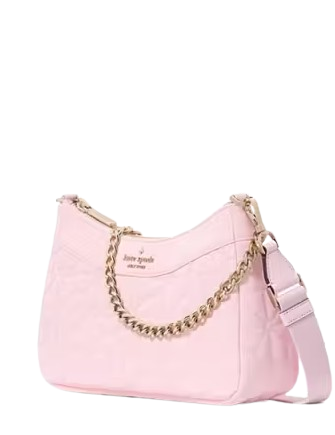 Kate Spade New York Spade Flower Quilted Nylon Convertible Crossbody