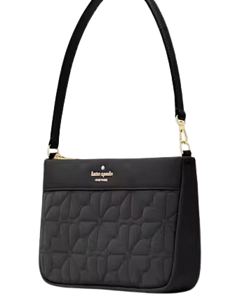 Kate Spade New York Spade Flower Quilted Nylon Convertible Wristlet