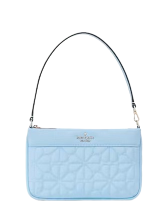 Kate Spade New York Spade Flower Quilted Nylon Convertible Wristlet