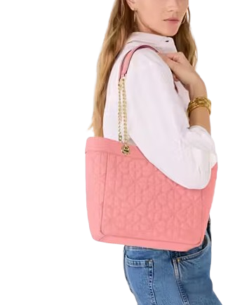 Kate Spade New York Spade Flower Quilted Nylon Medium Tote