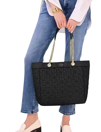 Kate Spade New York Spade Flower Quilted Nylon XL Tote