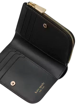 Kate Spade New York Spade Flower Small Compact Wallet