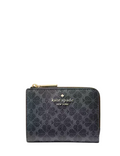 Kate Spade New York Spade Flower Small L-zip Wallet