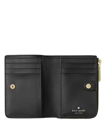 Kate Spade New York Spade Flower Small L-zip Wallet