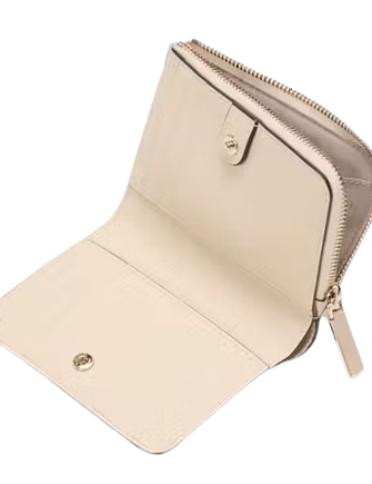 Kate Spade New York Spade Flower Small L-zip Wallet