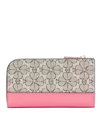 Kate Spade New York Spade Flower Small Slim Bifold Wallet