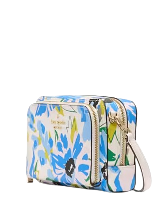 Kate Spade New York Staci Floral Dual Zip Around Mini Crossbody