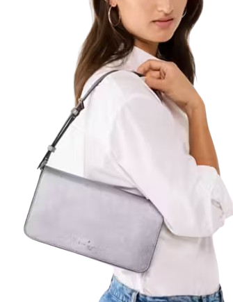 Kate Spade New York Staci Metallic Medium Flap Shoulder Bag