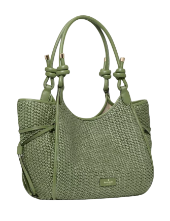 Kate Spade New York Stash Straw Carryall Bag