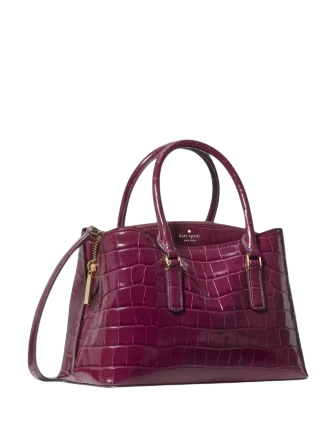 Kate Spade New York Thompson Street Croc Embossed Small Satchel Bag