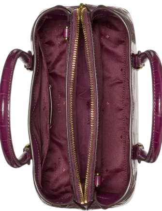 Kate Spade New York Thompson Street Croc Embossed Small Satchel Bag