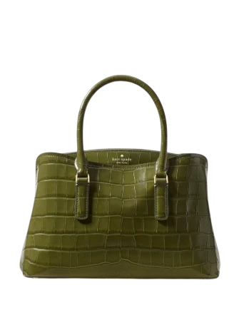 Kate Spade New York Thompson Street Croc Embossed Small Satchel Bag