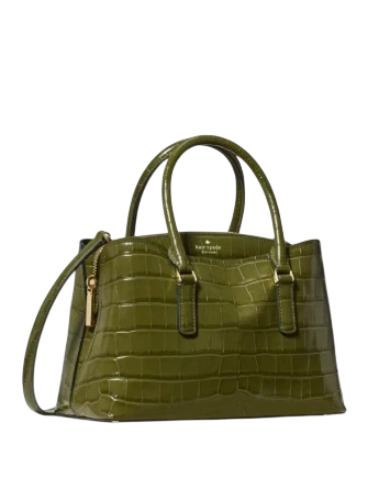 Kate Spade New York Thompson Street Croc Embossed Small Satchel Bag