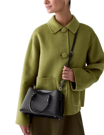 Kate Spade New York Thompson Street Shiny Quilted Small Satchel Bag