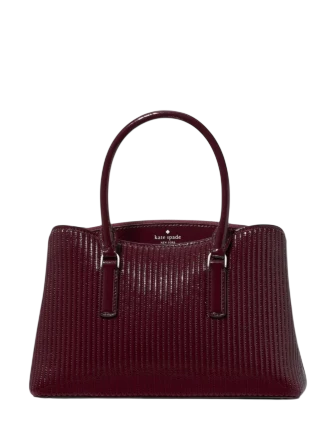Kate Spade New York Thompson Street Shiny Quilted Small Satchel Bag