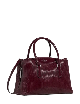 Kate Spade New York Thompson Street Shiny Quilted Small Satchel Bag