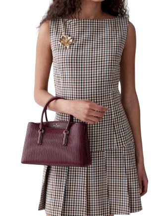 Kate Spade New York Thompson Street Shiny Quilted Small Satchel Bag