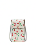Kate Spade New York Strawberry Vine North South Phone Crossbody