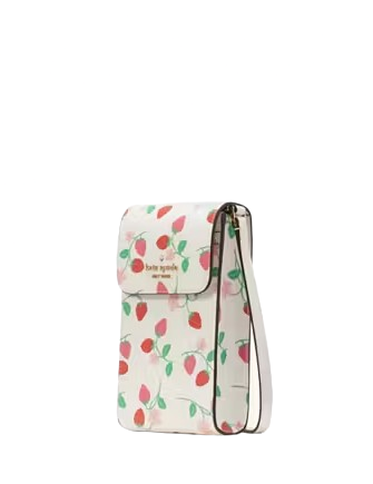 Kate Spade New York Strawberry Vine North South Phone Crossbody
