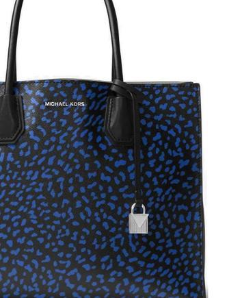 Michael Michael Kors Mercer Leopard Leather Tote