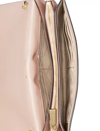 Michael Michael Kors Cece Large Convertible Leather Clutch Crossbody