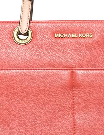 Michael Michael Kors Bedford Item Jet Set Zip Pocket Tote