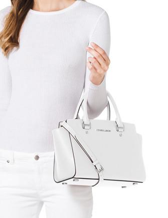 Michael Michael Kors Medium Selma Saffiano Zip Satchel