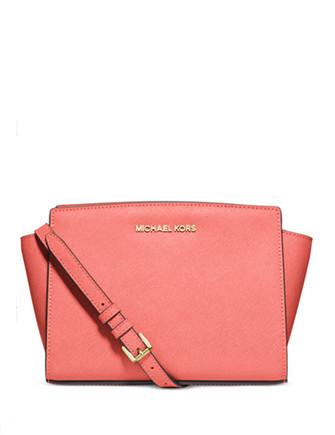 Michael Michael Kors Selma Medium Saffiano Messenger