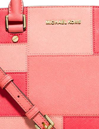 Michael Michael Kors Quilt Selma Medium Top Zip Satchel