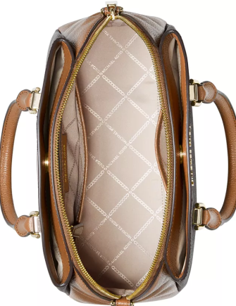 Michael Michael Kors Maxine Signature Logo Dome Satchel