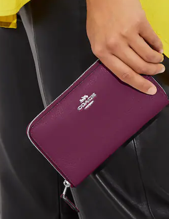 Coach Medium Id Zip Wallet
