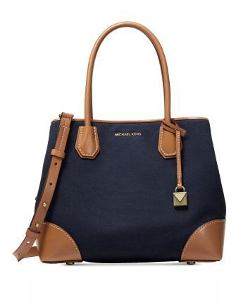 Michael Michael Kors Mercer Gallery Canvas Center Zip Tote
