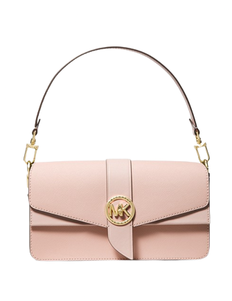 Michael Michael Kors Greenwich Medium Saffiano Leather Shoulder Bag