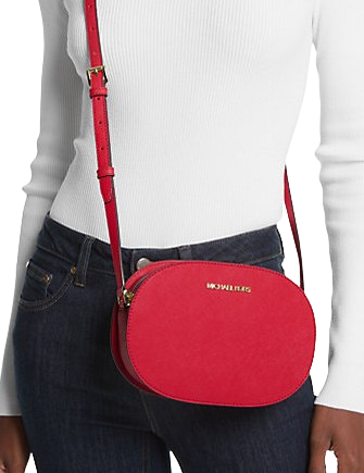 Michael Michael Kors Jet Set Travel Medium Saffiano Leather Crossbody Bag