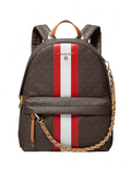 Michael Michael Kors Slater Medium Signature Logo Stripe Backpack