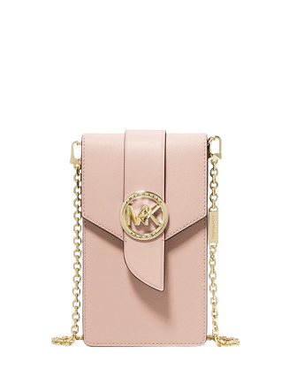 Michael Michael Kors Small Saffiano Leather Smartphone Crossbody Bag