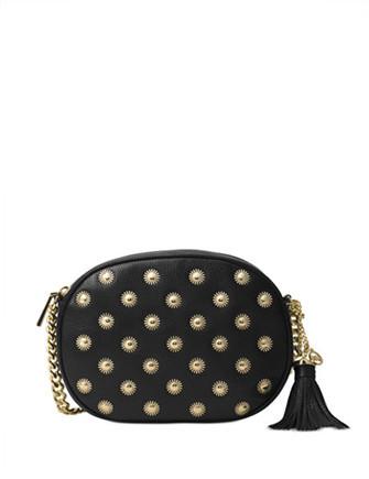 Michael Michael Kors Ginny Studded Medium Messenger