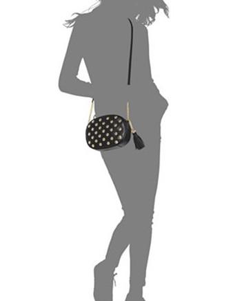 Michael Michael Kors Ginny Studded Medium Messenger