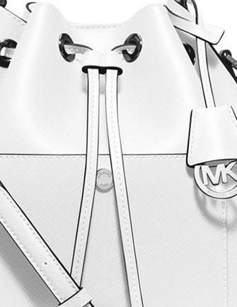 Michael Michael Kors Greenwich Medium Saffiano Leather Bucket Bag