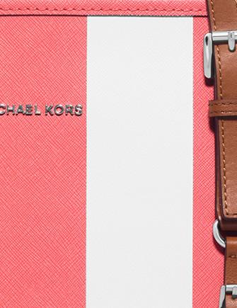 Michael Michael Kors Jet Set Travel Stripe Medium Travel Tote