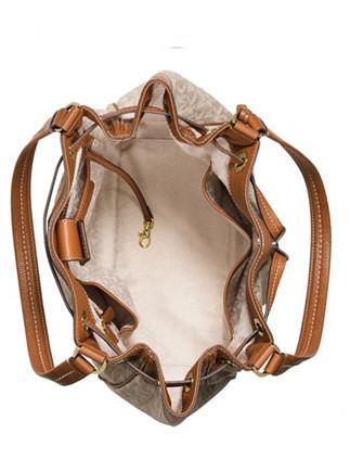 Michael Michael Kors Marina Large Signature Drawstring Tote