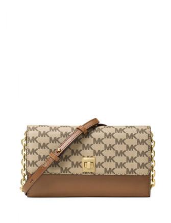 Michael Michael Kors Natalie Extra Large Wallet On A Chain