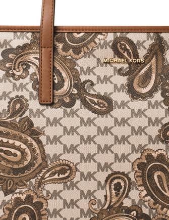 Michael Michael Kors Studio Paisley Emry Large Top Zip Tote