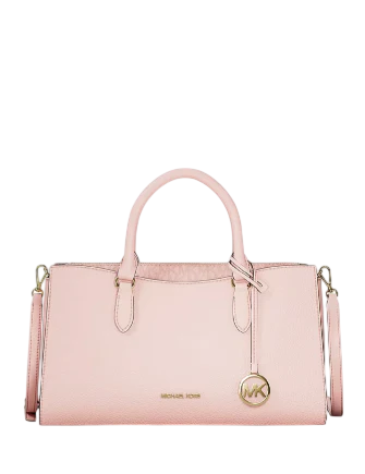 Michael Michael Kors Arden Medium Leather Top-Zip Satchel