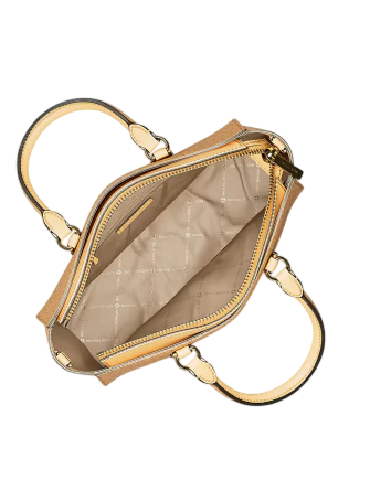 Michael Michael Kors Arden Medium Signature Logo Top-Zip Satchel