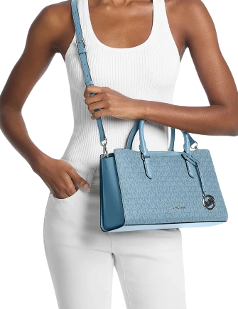 Michael Michael Kors Arden Medium Top-Zip Satchel
