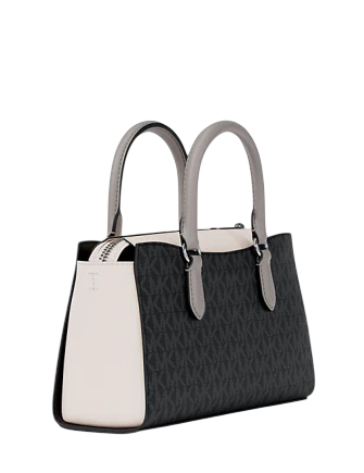 Michael Michael Kors Arden Small Color-Block Signature Logo Messenger Bag
