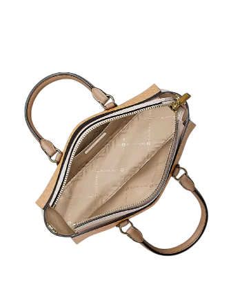 Michael Michael Kors Arden Small Color-Block Signature Logo Messenger Bag
